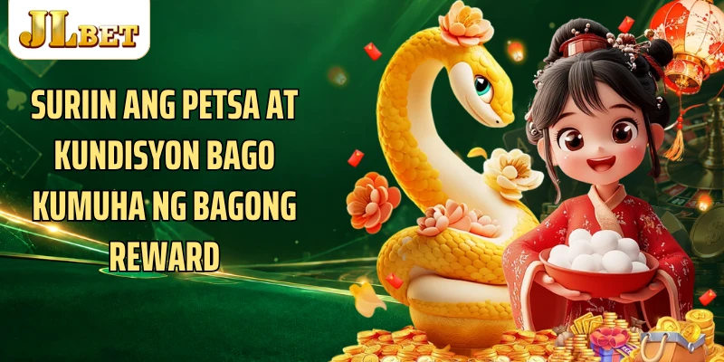 Suriin ang petsa at kundisyon bago kumuha ng bagong reward