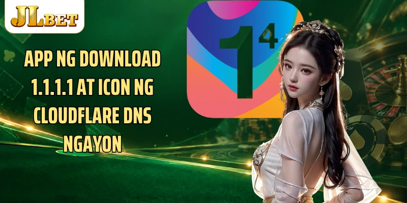App ng Download 1.1.1.1 at icon ng Cloudflare DNS ngayon