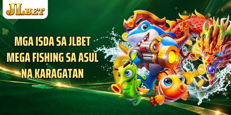 Mga isda sa JLBET Mega fishing sa asul na karagatan