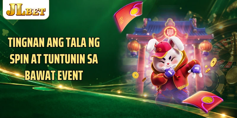 Tingnan ang tala ng spin at tuntunin sa bawat event