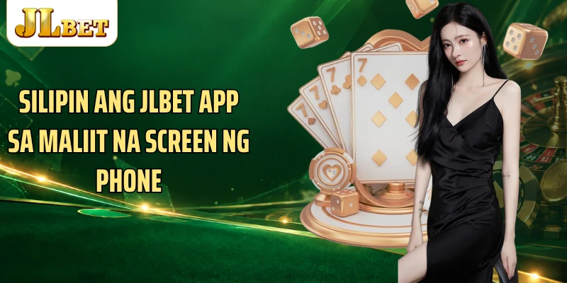 Silipin ang JLBET app sa maliit na screen ng phone